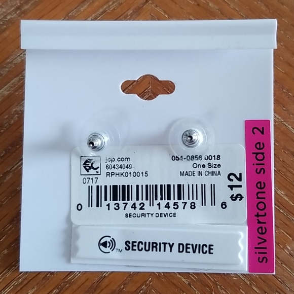 Faux Pearl Earrings - Picture 2 of 4